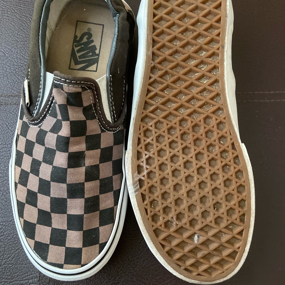 Vans Checkered Black and Grey